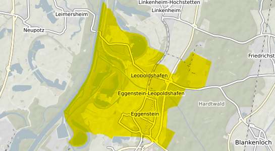 Immobilienpreisekarte Eggenstein Leopoldshafen
